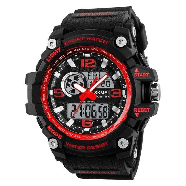 SKMEI 1283 Awesome Chronograph Sport Watch for Men w/ 5Bar Waterproof