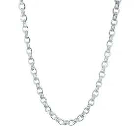 Slane Diamond and Oval Link Toggle Necklace