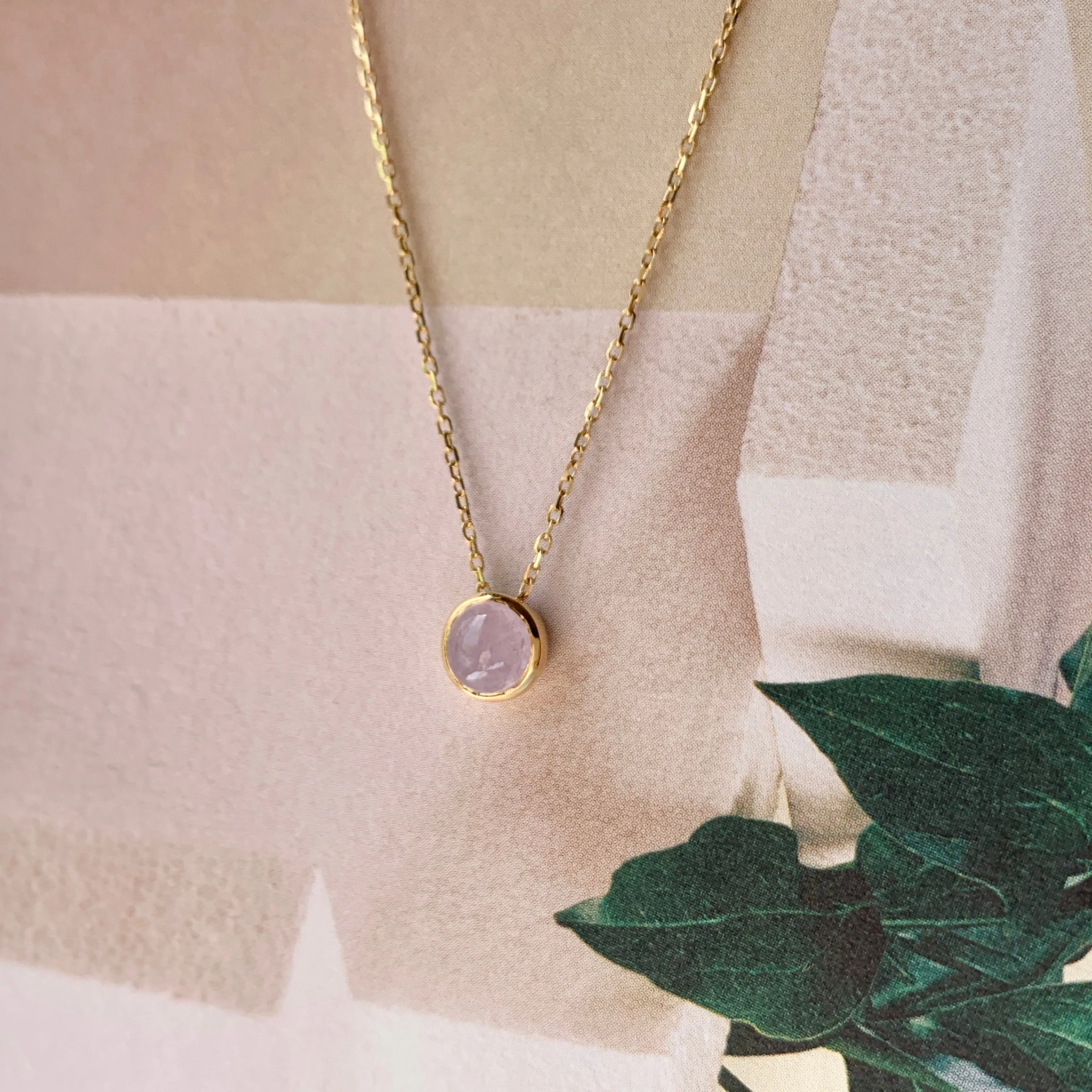 SOLD OUT: A-Grade Lavender Jadeite MINI.malist Pendant No.171848