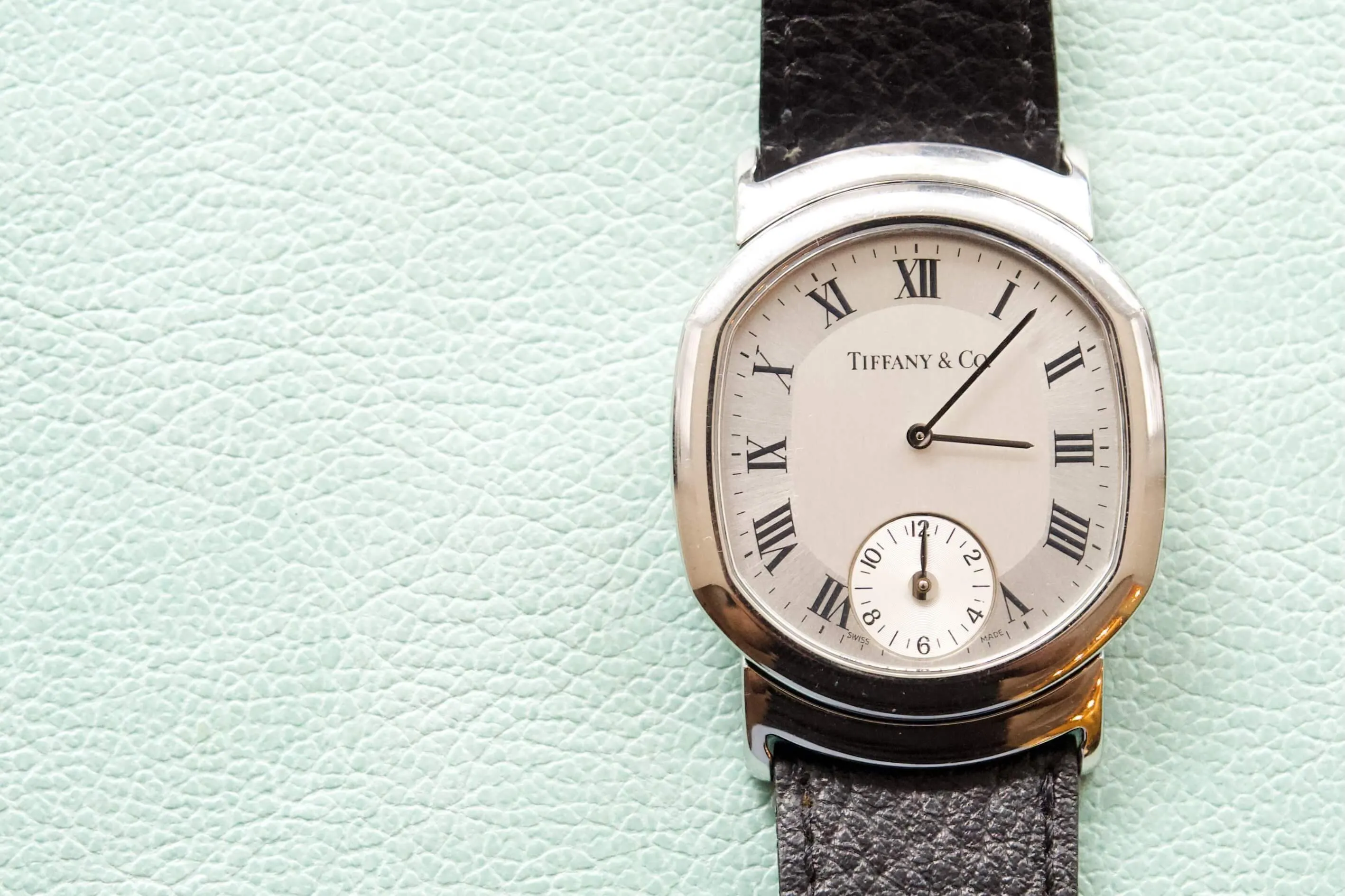 SOLD OUT: Tiffany and Co Reverso GMT Steel Mens or Ladies watch Original Box