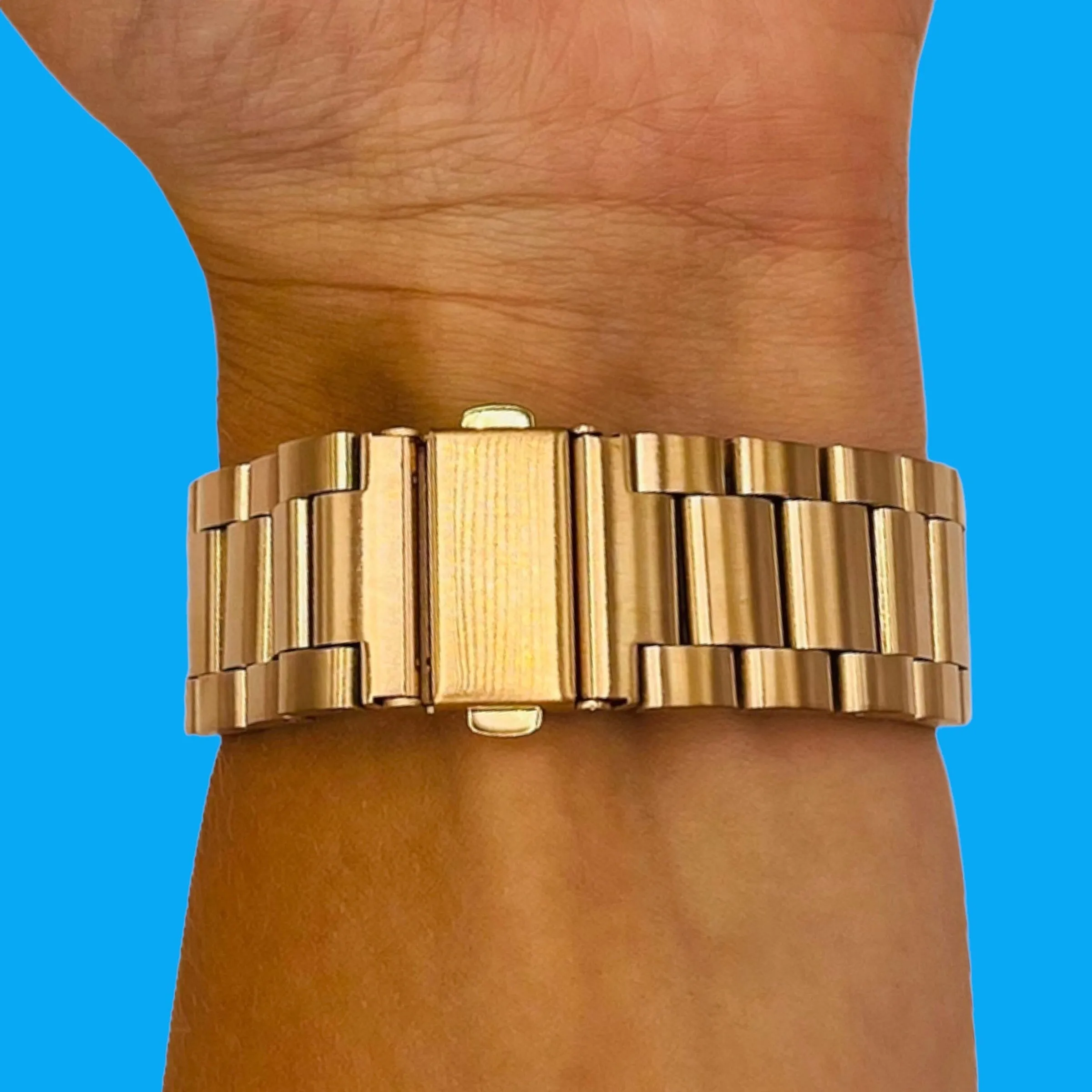 Stainless Steel Link Watch Strap Compatible with the Polar Pacer