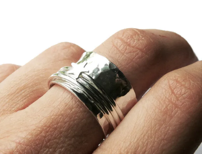 Star Spinner Ring
