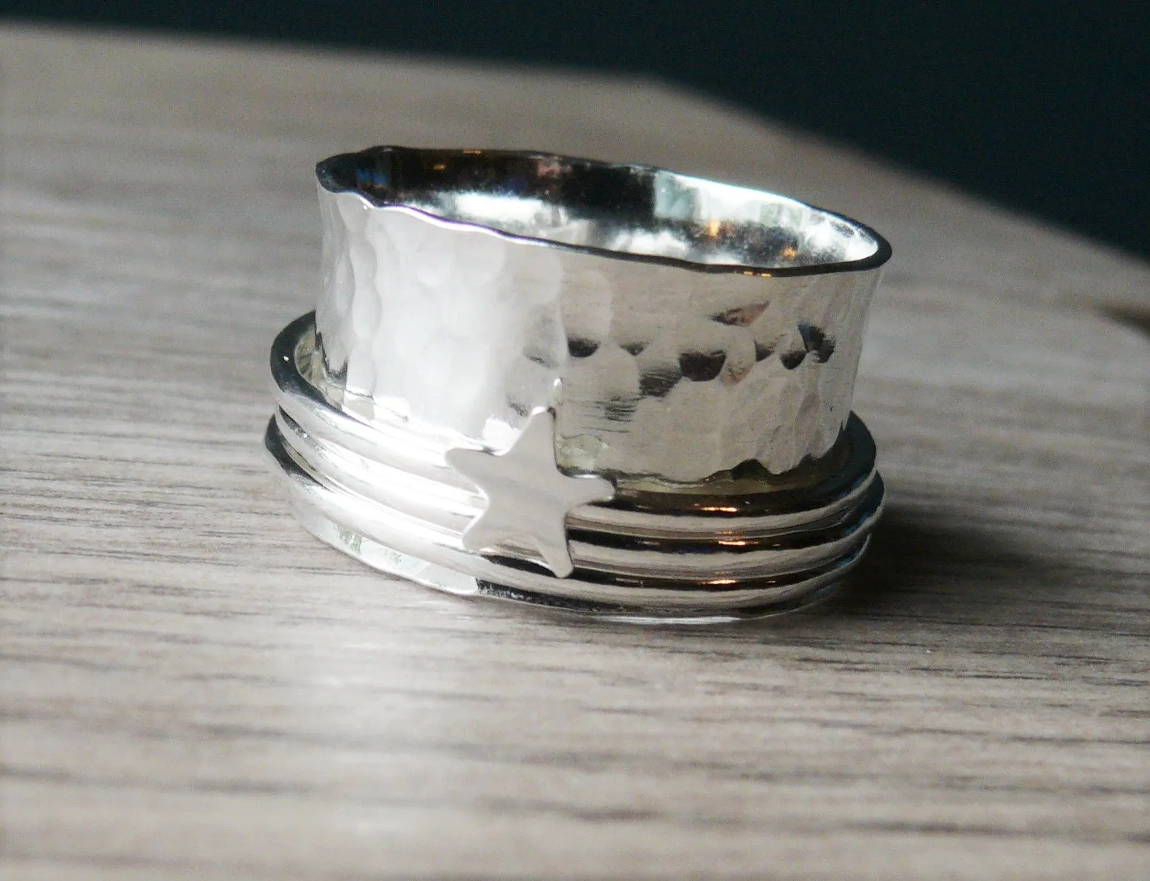 Star Spinner Ring