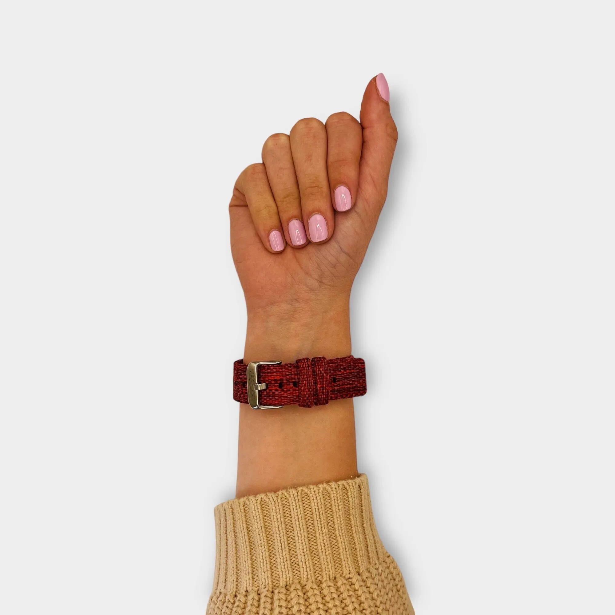 Stylish Canvas Watch Straps Compatible with LG Watch