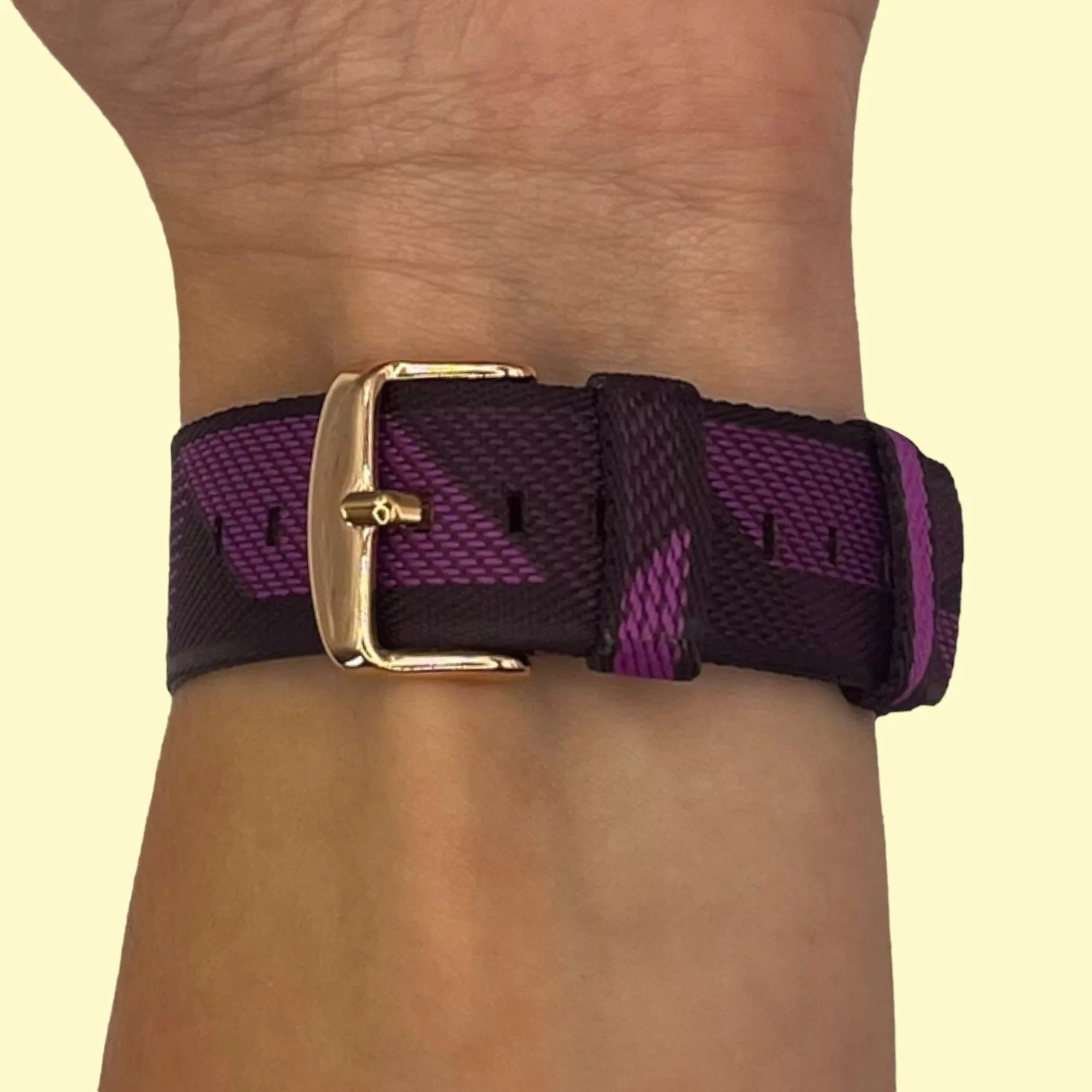 Stylish Canvas Watch Straps Compatible with LG Watch