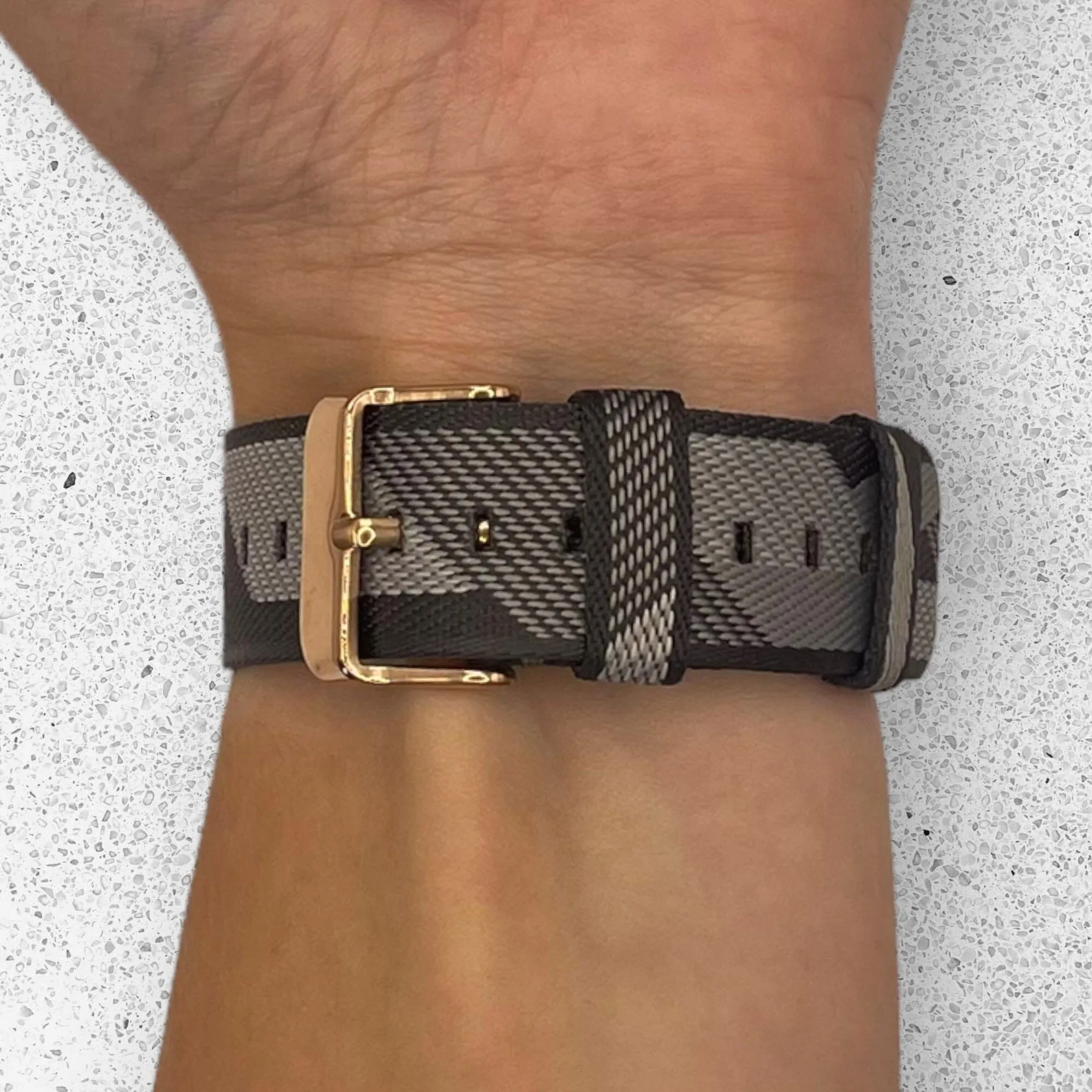 Stylish Canvas Watch Straps Compatible with LG Watch