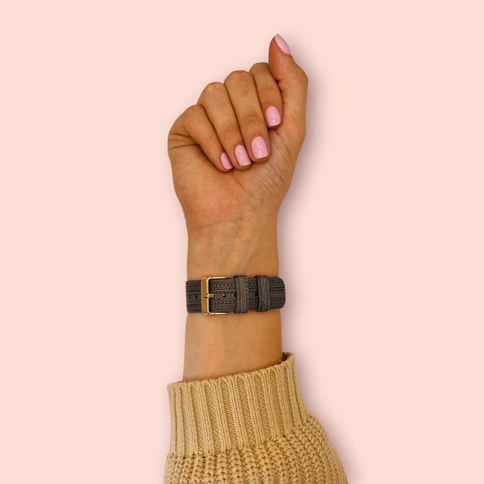 Stylish Canvas Watch Straps Compatible with LG Watch