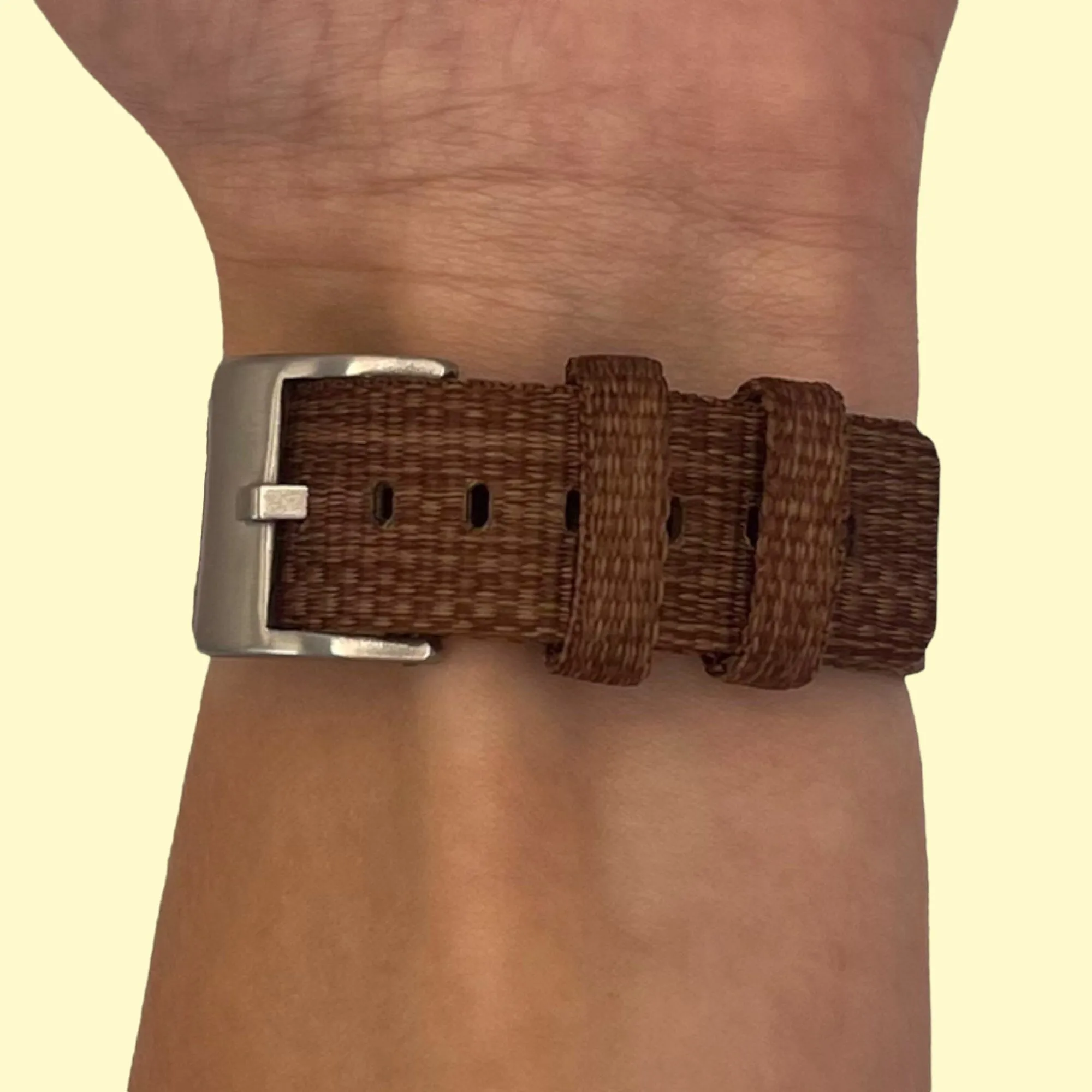 Stylish Canvas Watch Straps Compatible with LG Watch