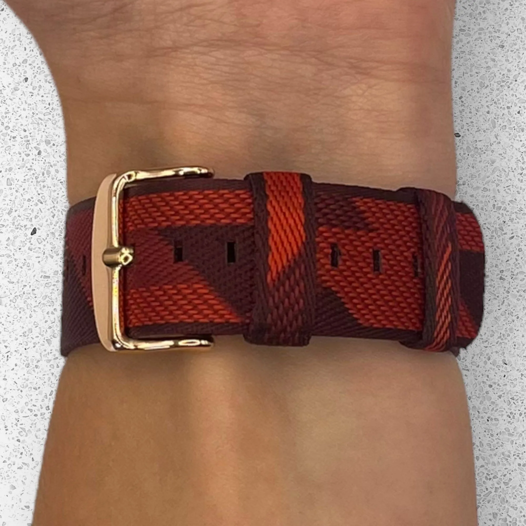 Stylish Canvas Watch Straps Compatible with LG Watch
