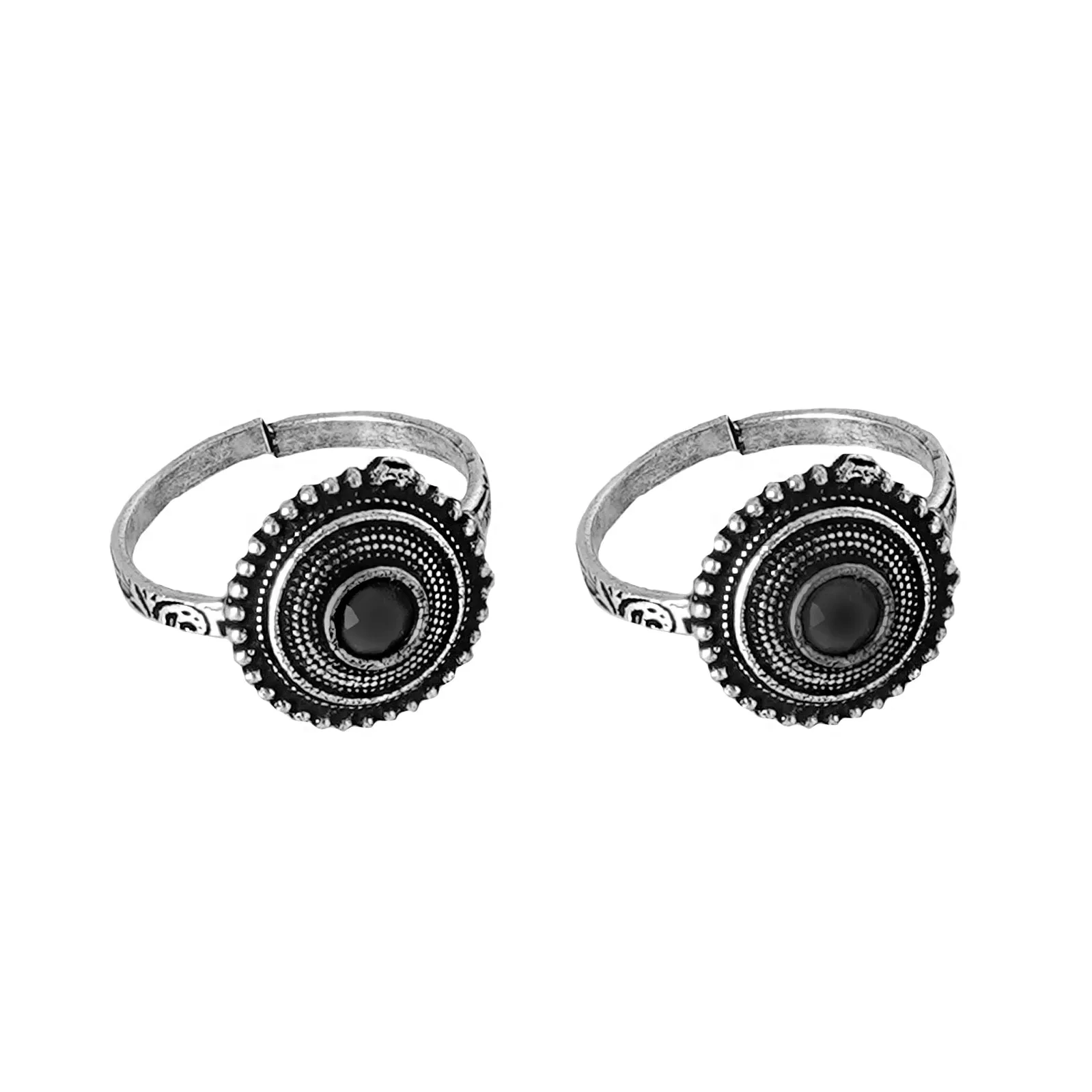 Teejh Himani Set of Anklet and 3 Toe Rings