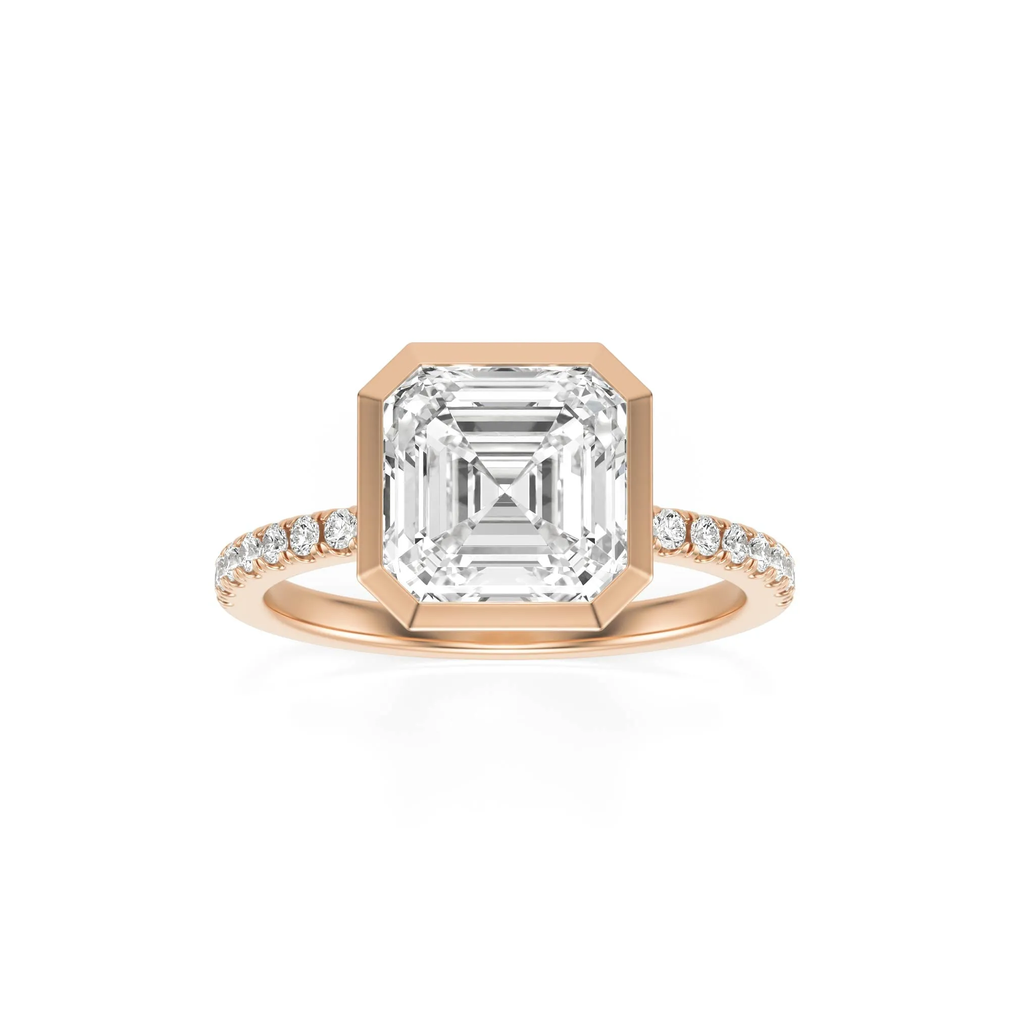 The Asscher Bezel Pavé