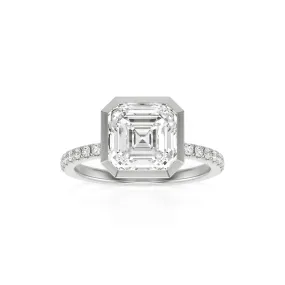 The Asscher Bezel Pavé