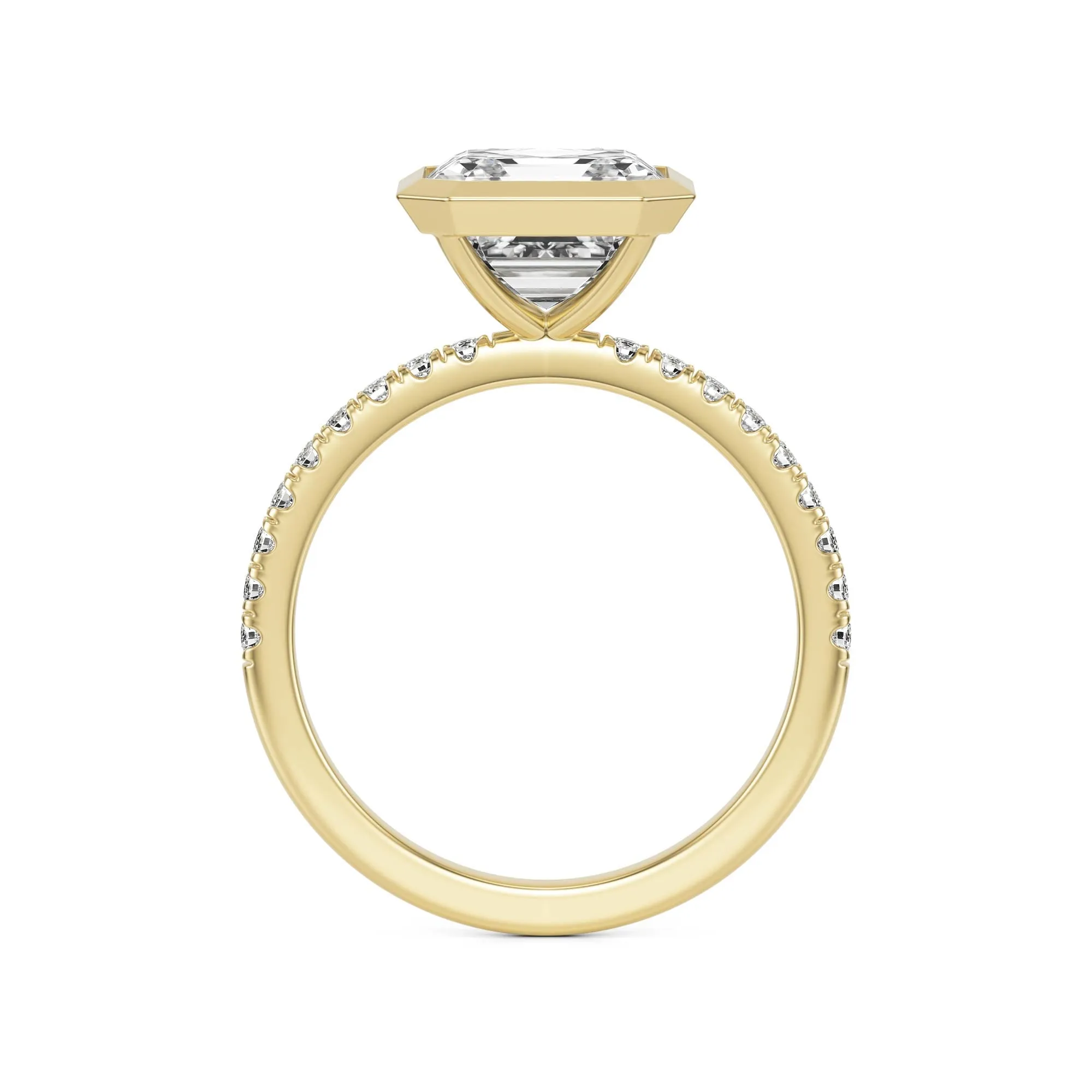 The Asscher Bezel Pavé