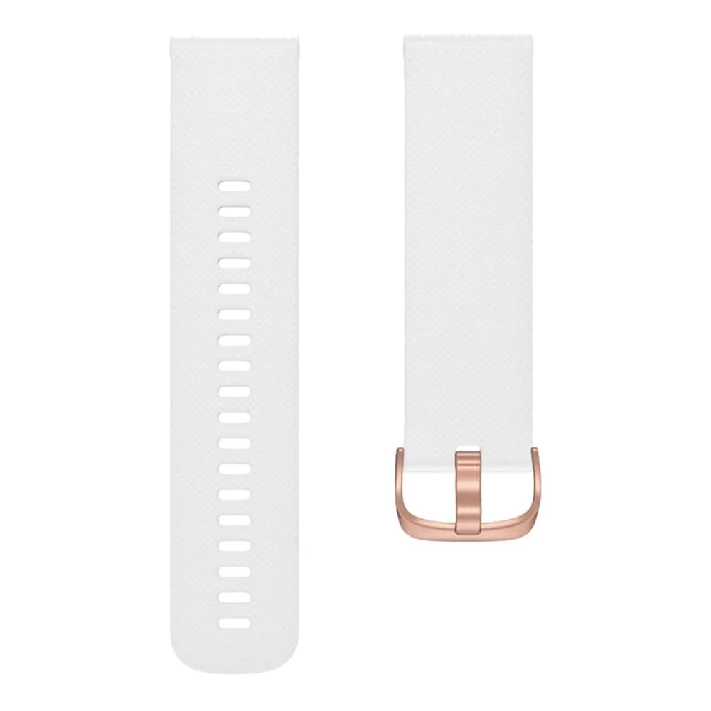 TheHorse 20mm Range compatible Silicone Watch Straps with Rose Gold Buckles