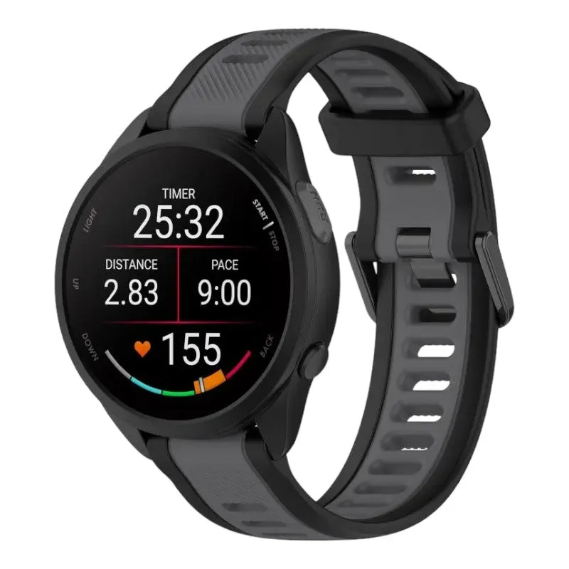 TheHorse 20mm Range Dual Colour Silicone Watch Straps