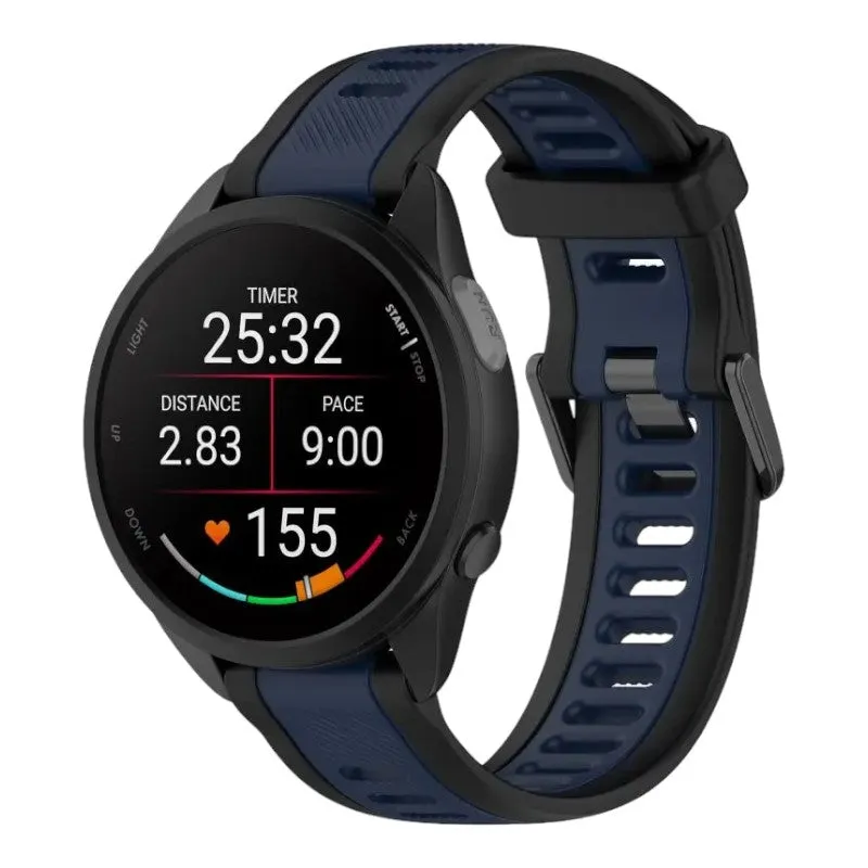 TheHorse 20mm Range Dual Colour Silicone Watch Straps