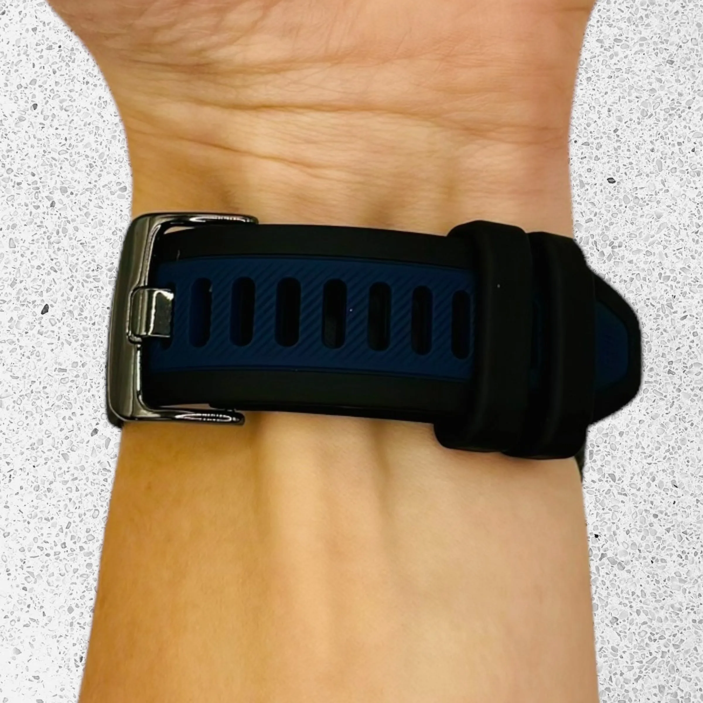 TheHorse 20mm Range Dual Colour Silicone Watch Straps