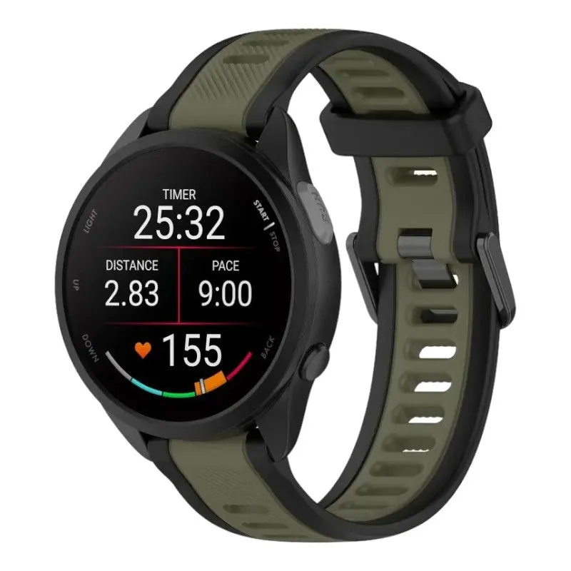 TheHorse 20mm Range Dual Colour Silicone Watch Straps