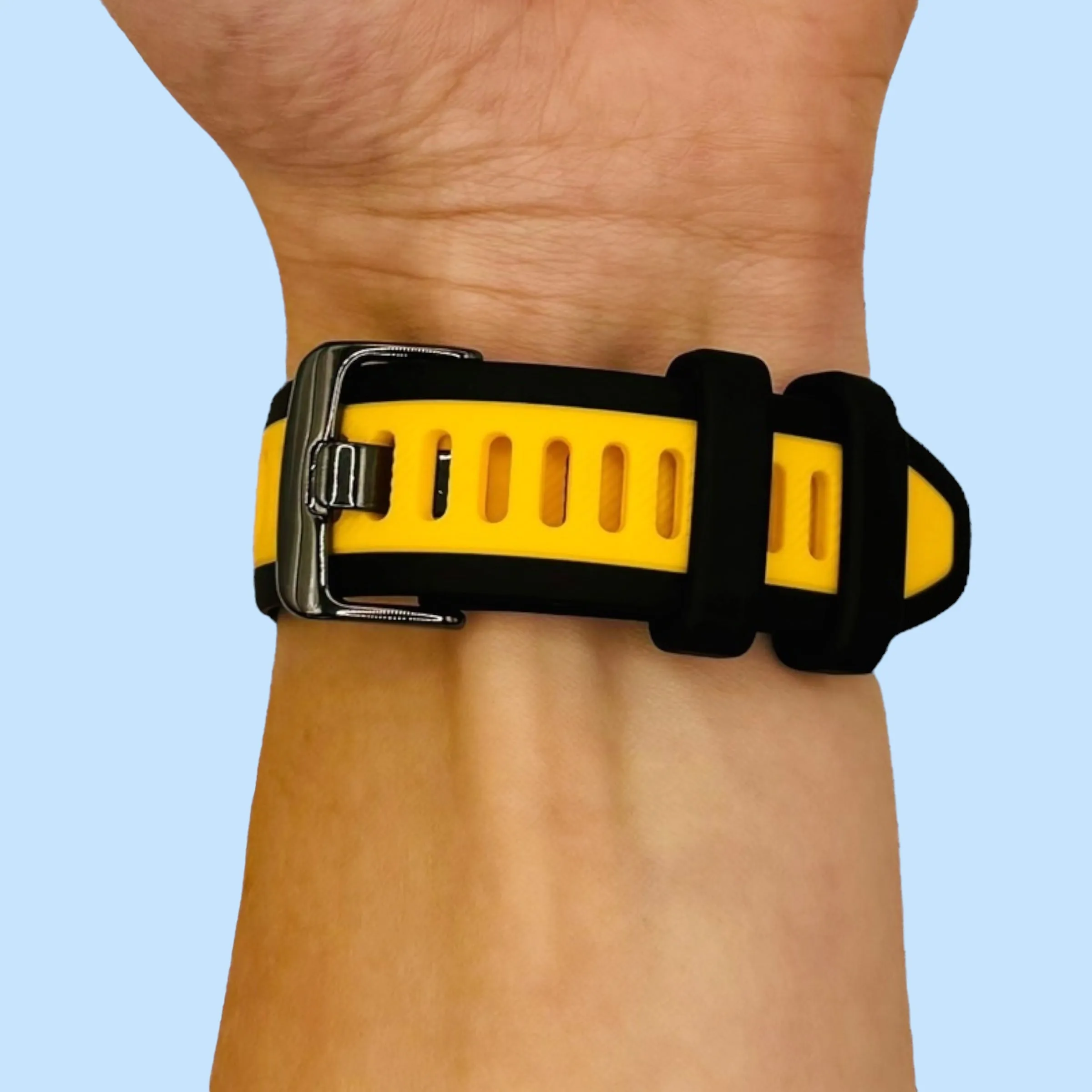 TheHorse 20mm Range Dual Colour Silicone Watch Straps