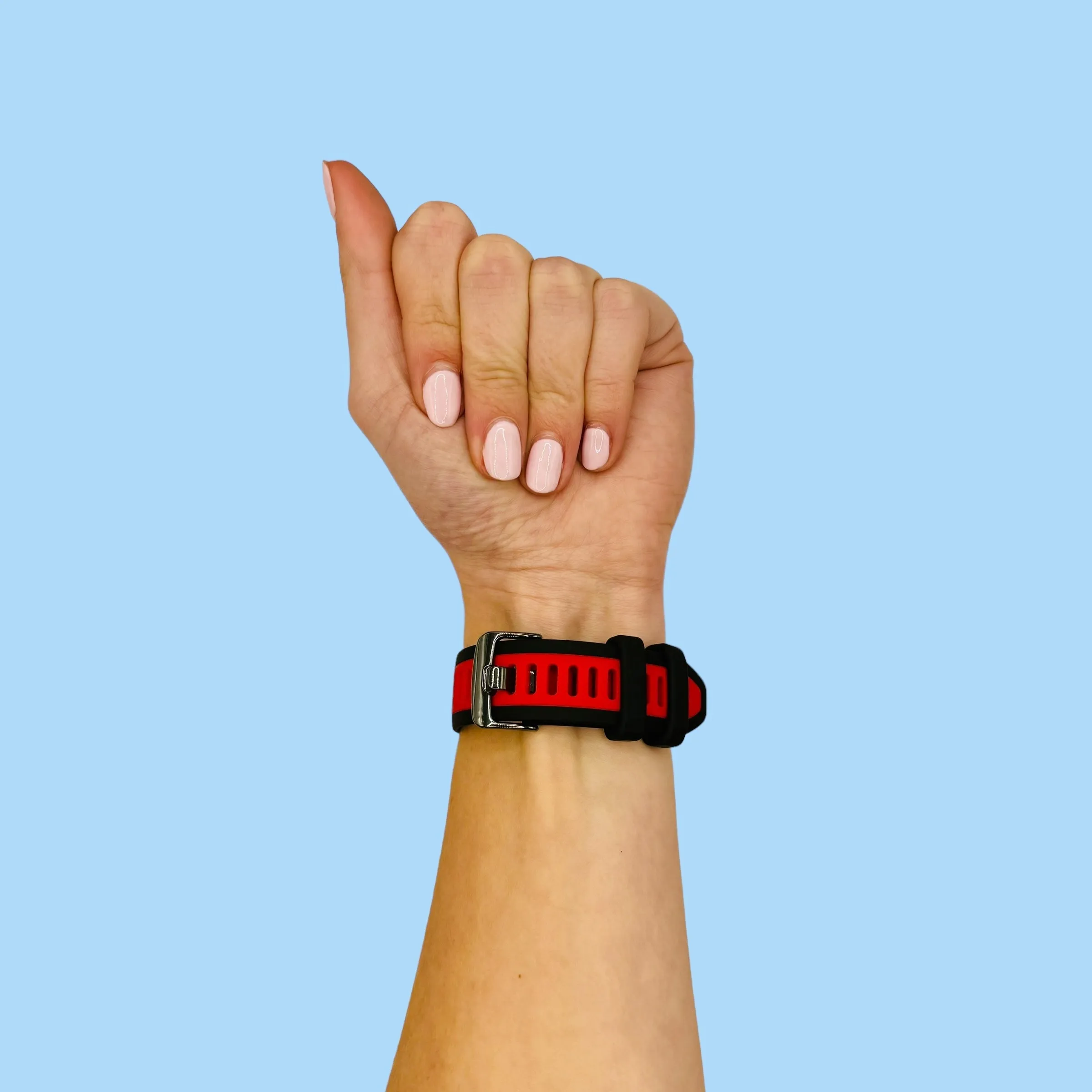 TheHorse 20mm Range Dual Colour Silicone Watch Straps