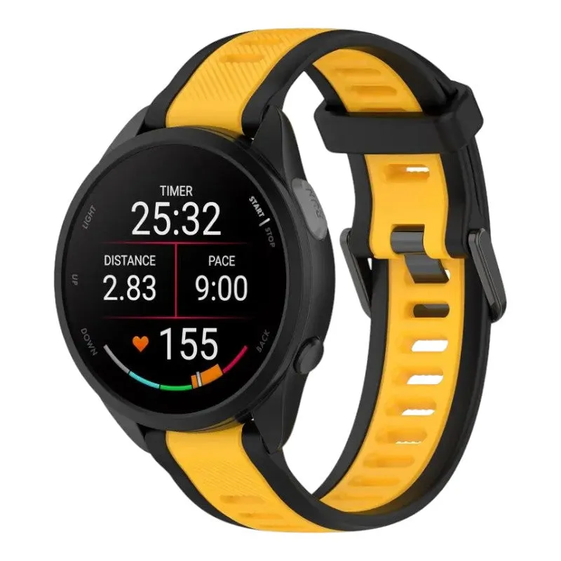 TheHorse 20mm Range Dual Colour Silicone Watch Straps