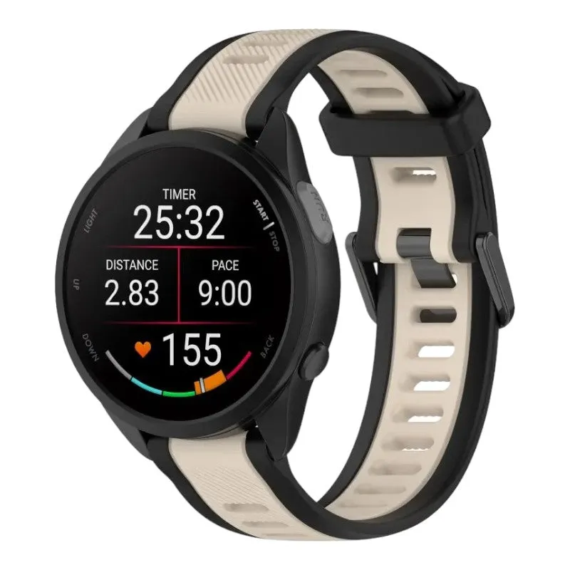 TheHorse 20mm Range Dual Colour Silicone Watch Straps