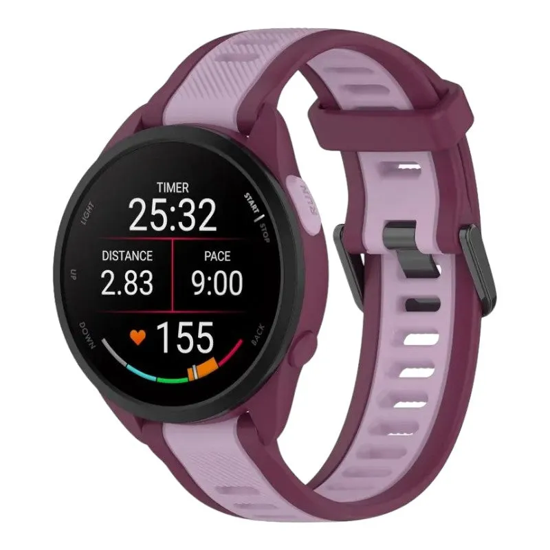 TheHorse 20mm Range Dual Colour Silicone Watch Straps