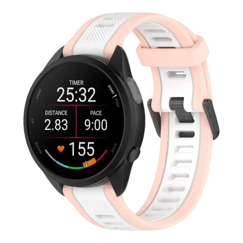 TheHorse 20mm Range Dual Colour Silicone Watch Straps
