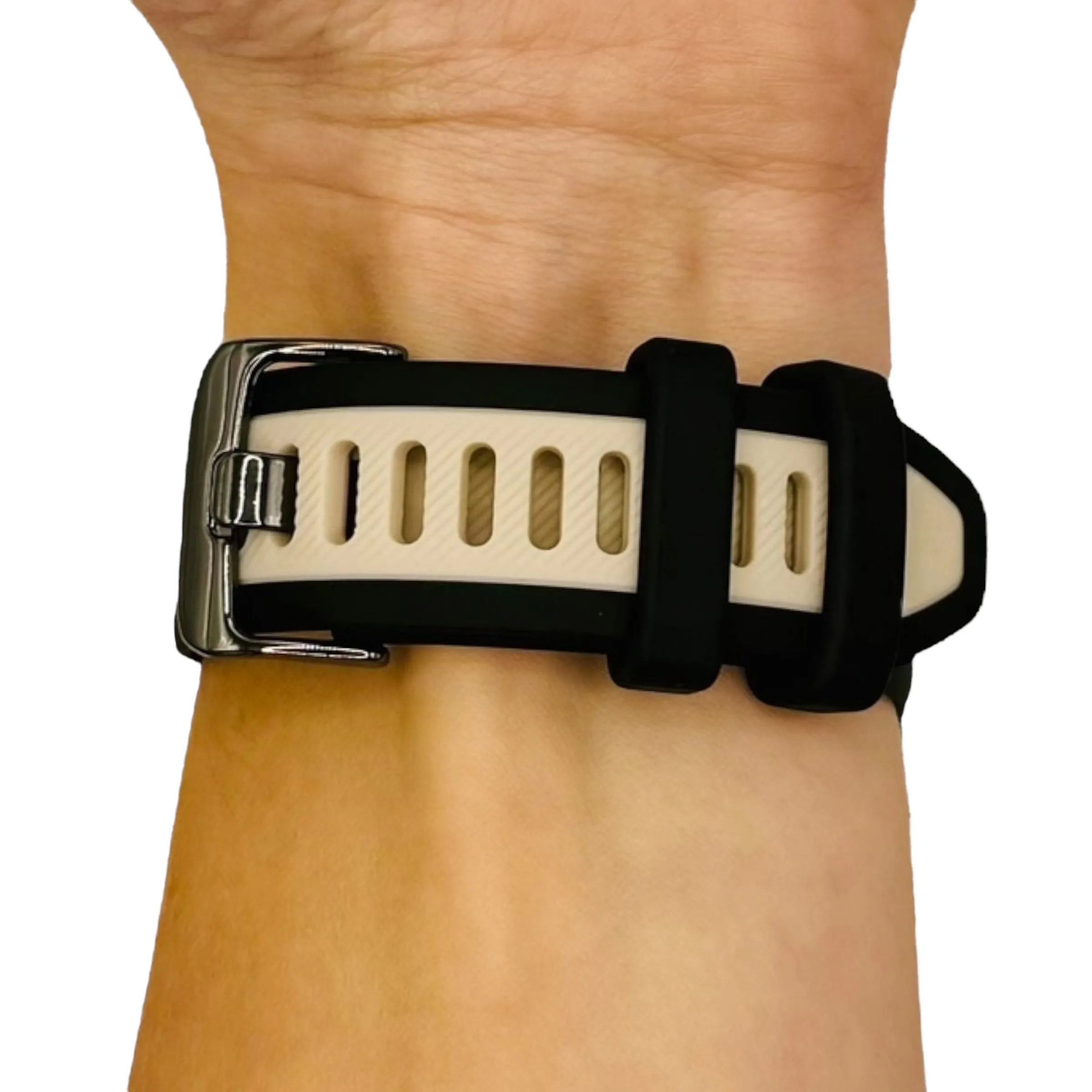 TheHorse 20mm Range Dual Colour Silicone Watch Straps