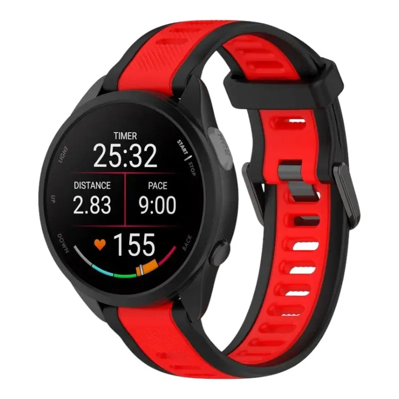 TheHorse 20mm Range Dual Colour Silicone Watch Straps