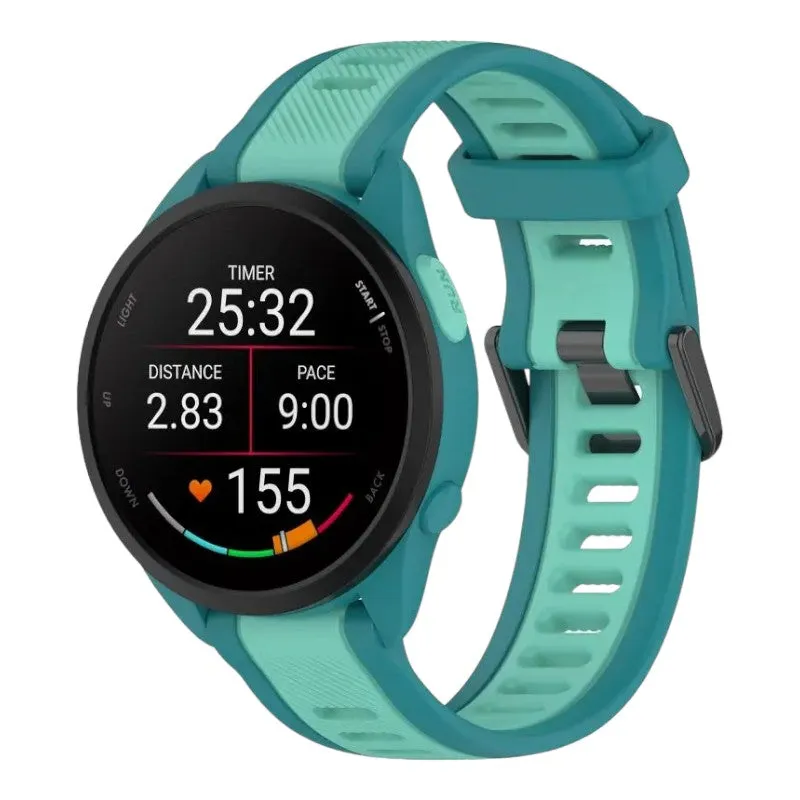 TheHorse 20mm Range Dual Colour Silicone Watch Straps
