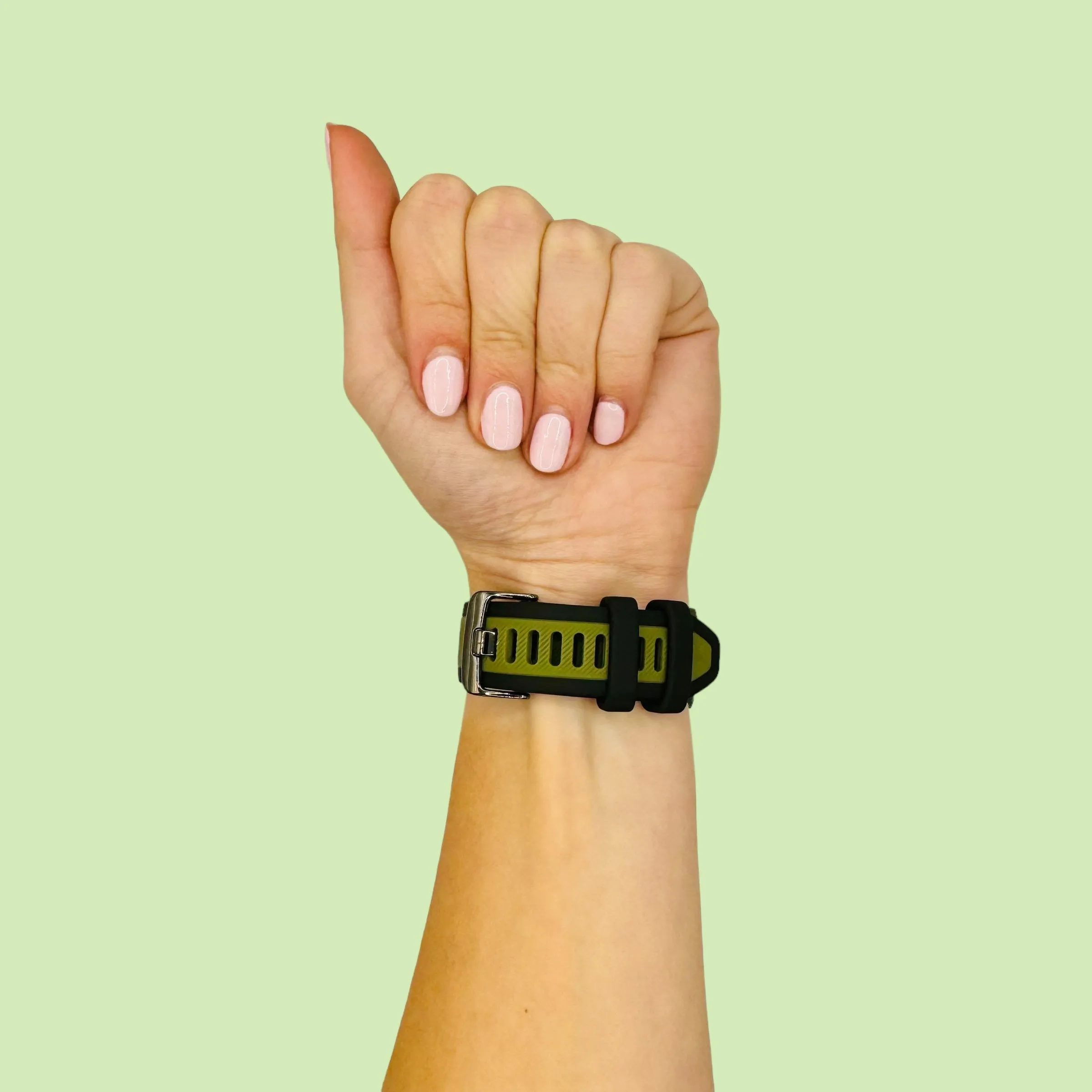 TheHorse 20mm Range Dual Colour Silicone Watch Straps
