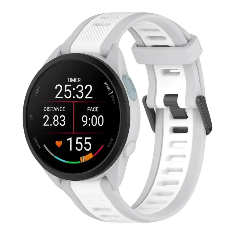TheHorse 20mm Range Dual Colour Silicone Watch Straps