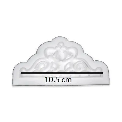 Tiara Crown Silicone Fondant Mold Small Size