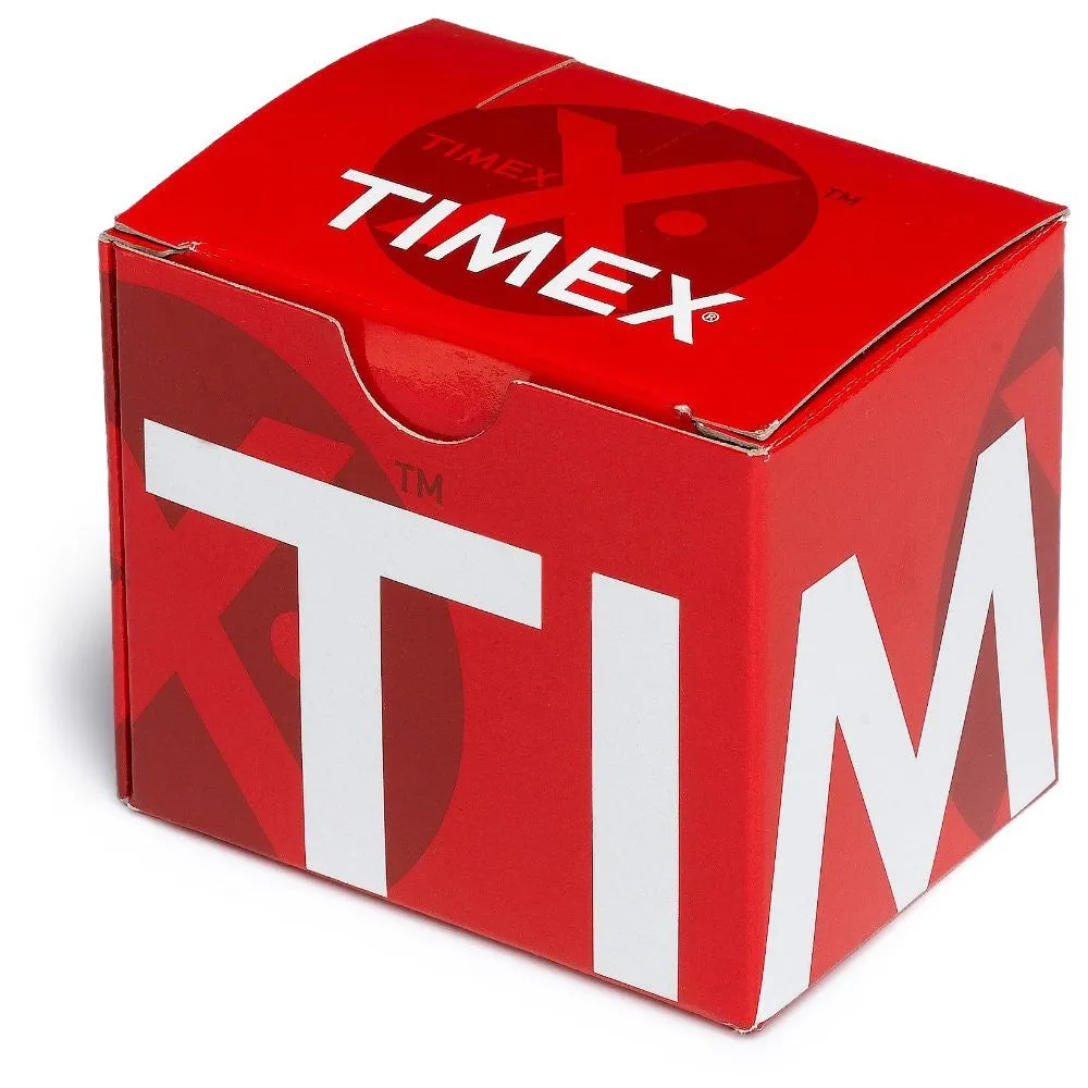 Timex Women's T41181 Expedition Metal Field Brown Leather and Nylon Strap Watch