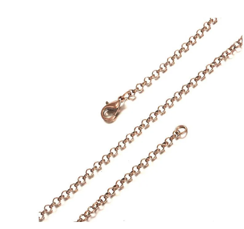 Tree of Life Pendant Necklace Chakra Gemstone 50mm Copper Wrap