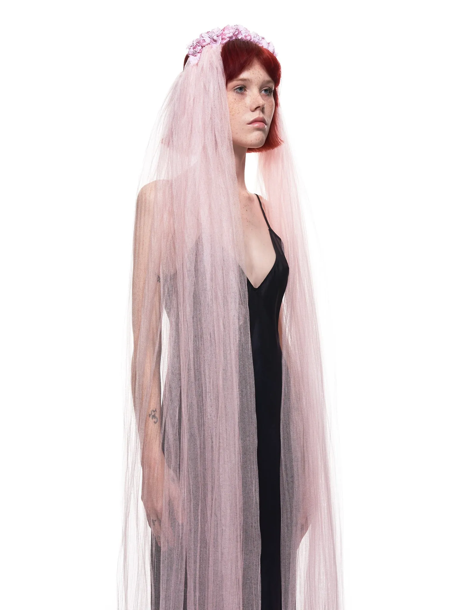 Tulle Tiara Train (UCZ1Z04-LIGHT-PINK)