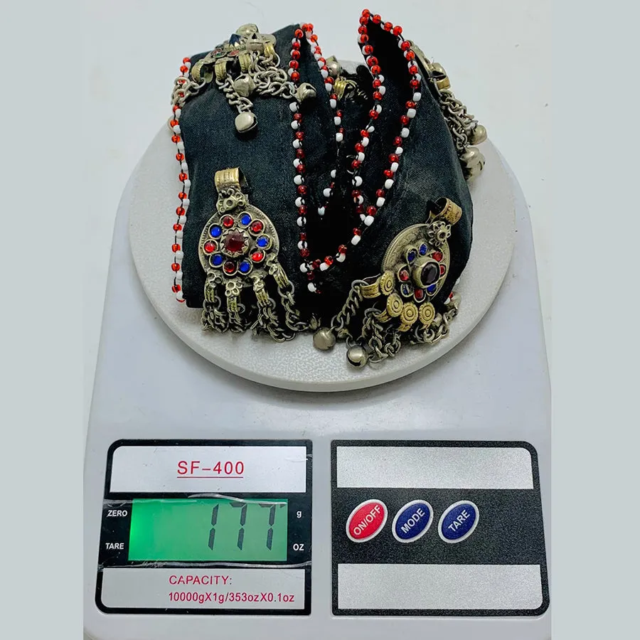 Vintage Turkmen Big Pendant Style Necklace