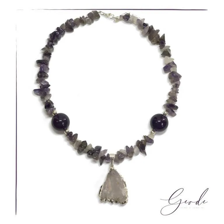 Violet - Geode Gems