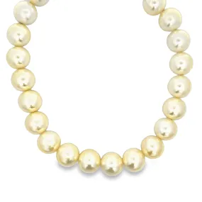 White Pearl Beaded Choker