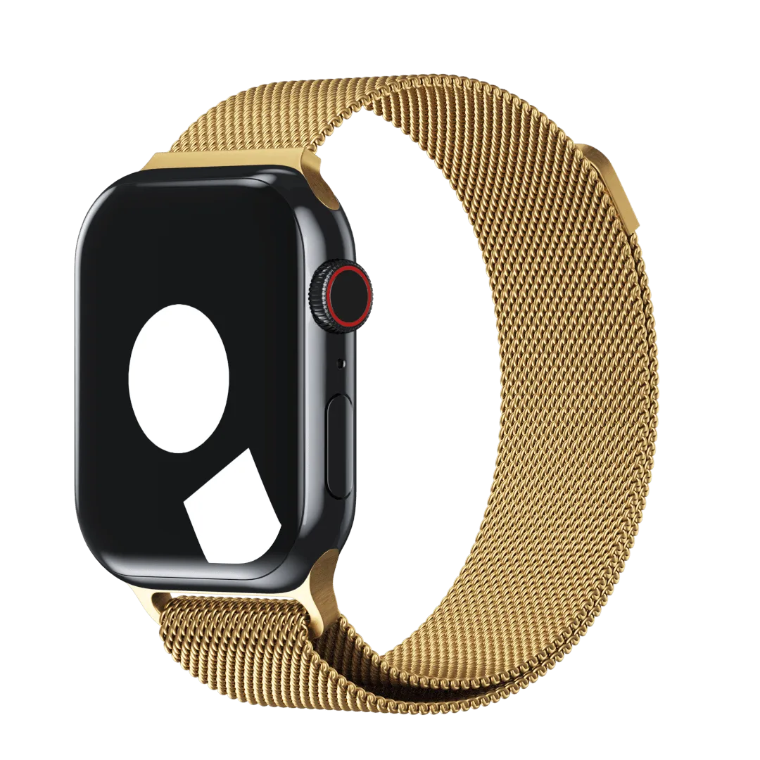 Yellow Gold Milanese Loop for Apple Watch