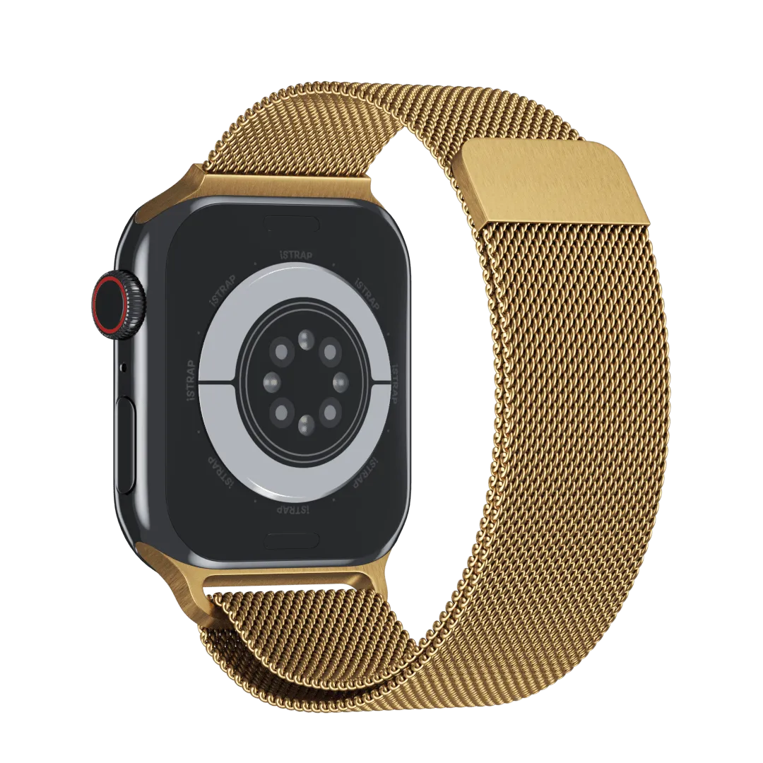 Yellow Gold Milanese Loop for Apple Watch