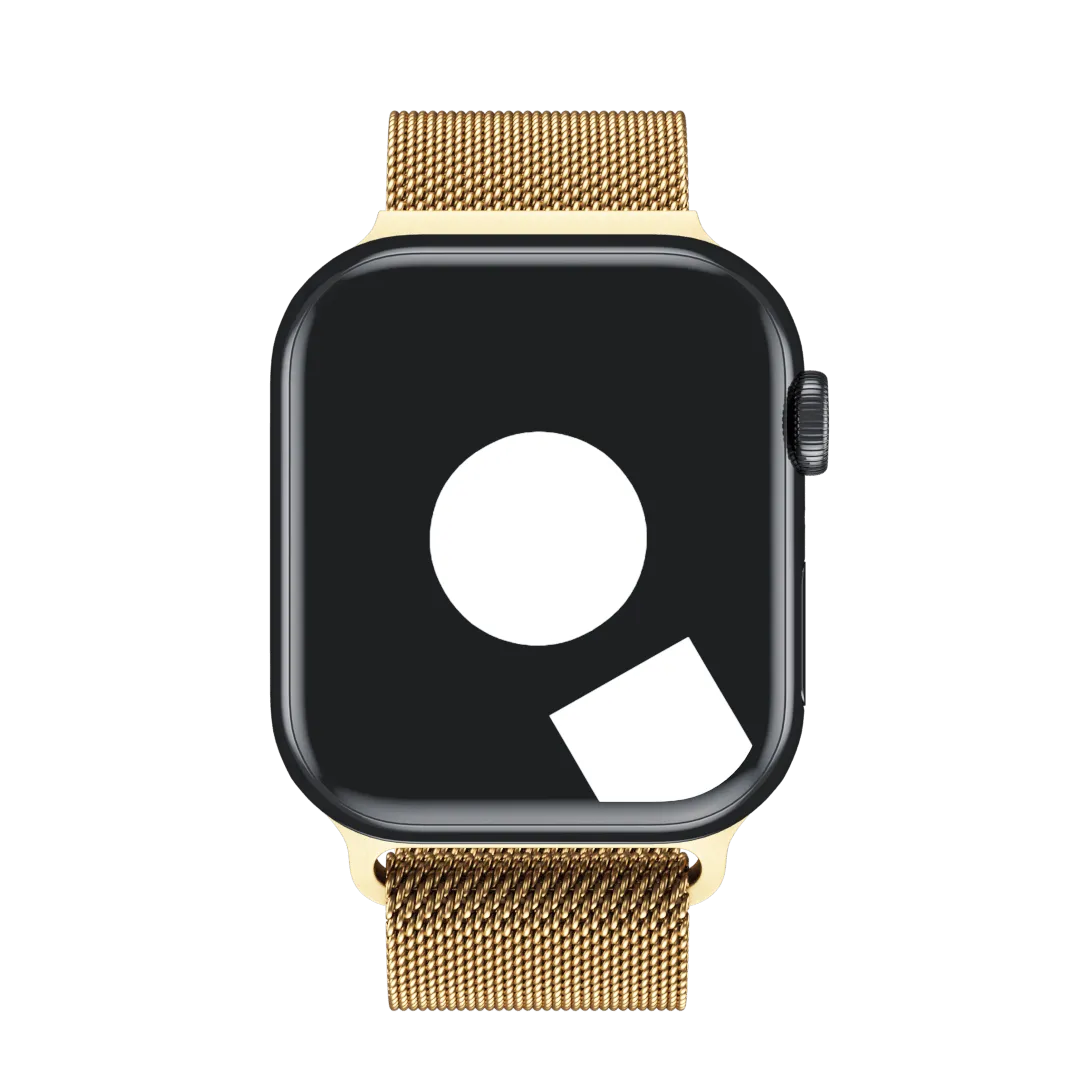 Yellow Gold Milanese Loop for Apple Watch