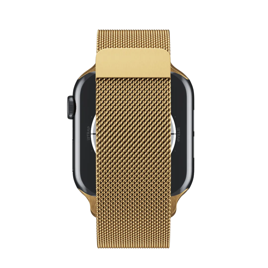 Yellow Gold Milanese Loop for Apple Watch
