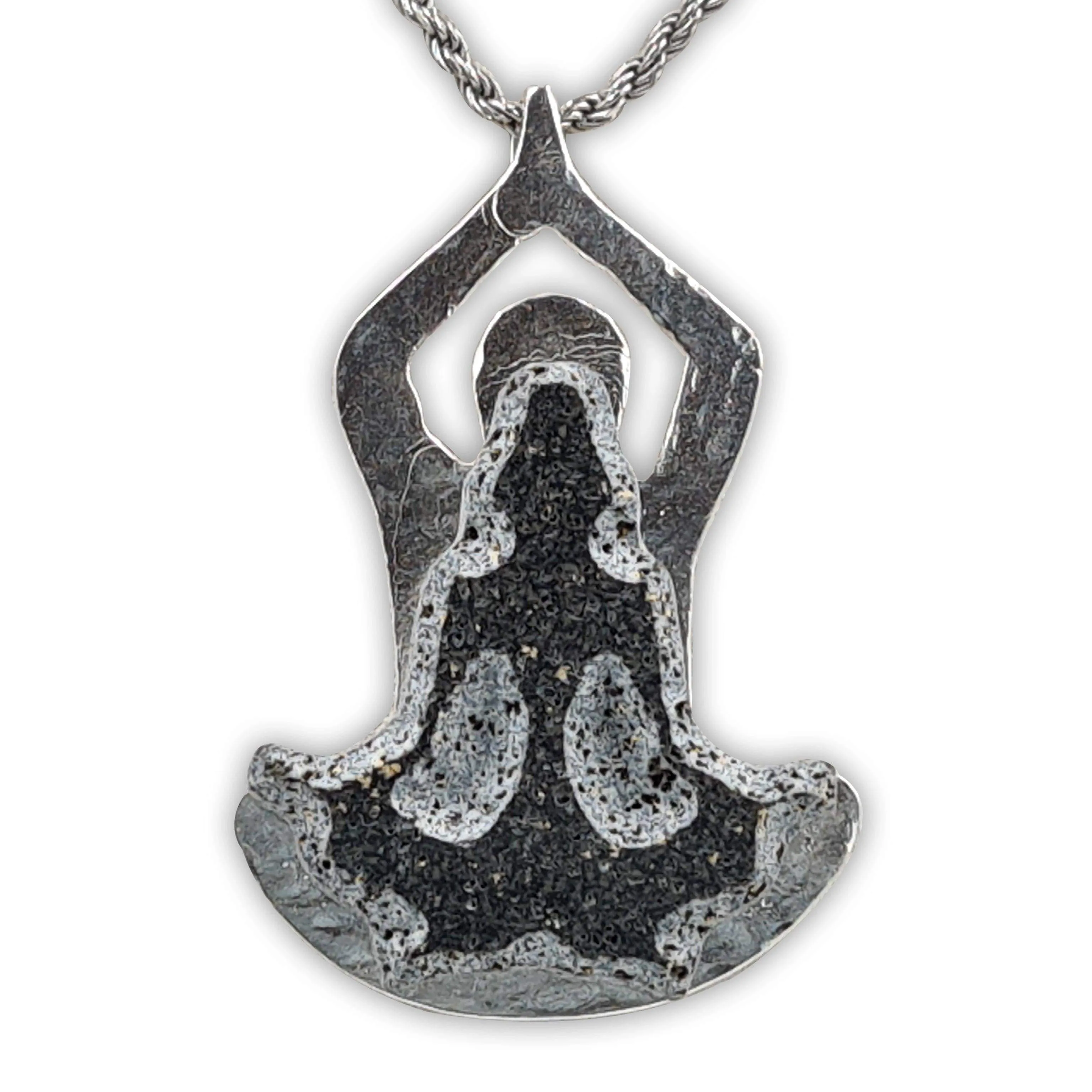 Yoga pendant - Volcanic stone