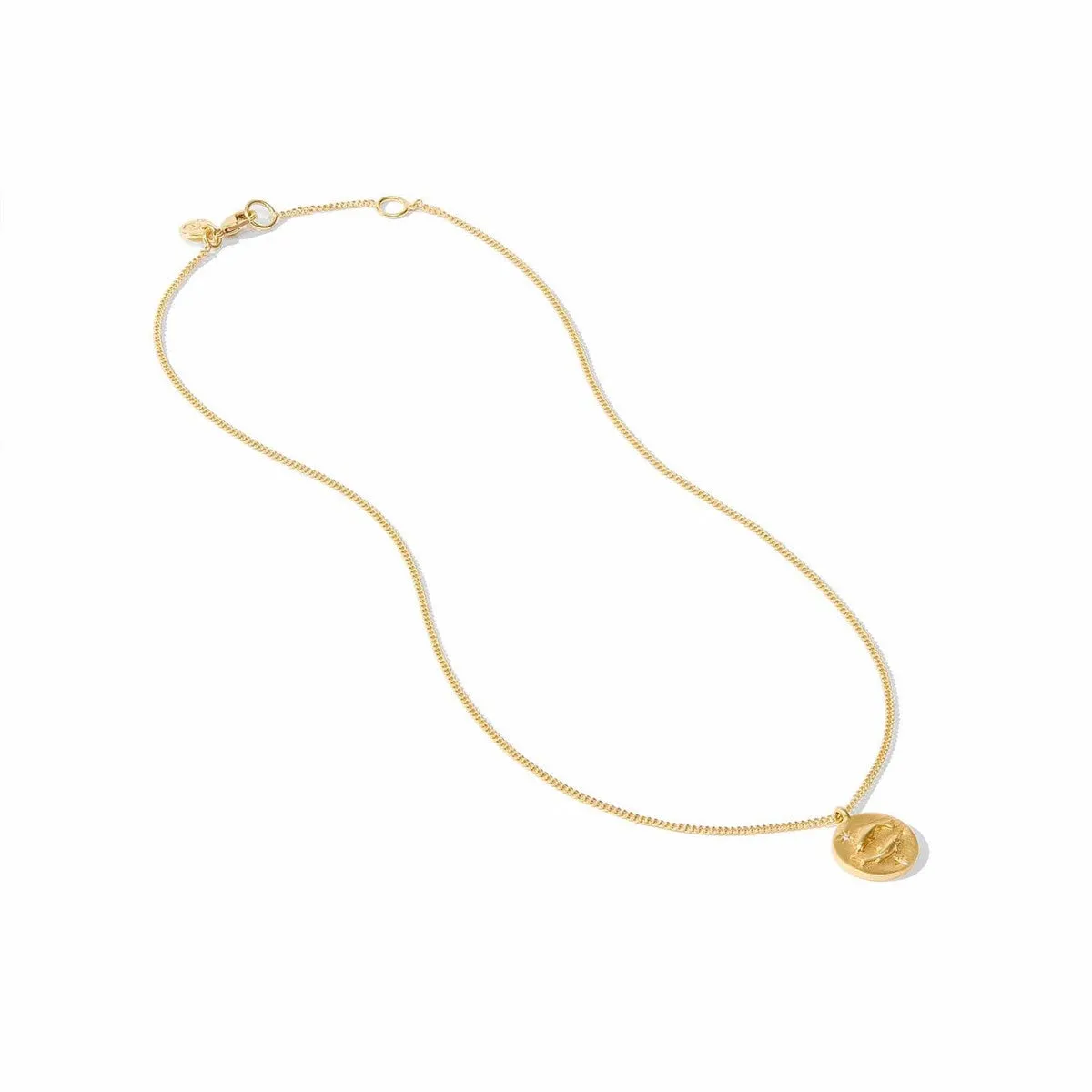 Zodiac Delicate Necklace - Virgo - Cubic Zirconia