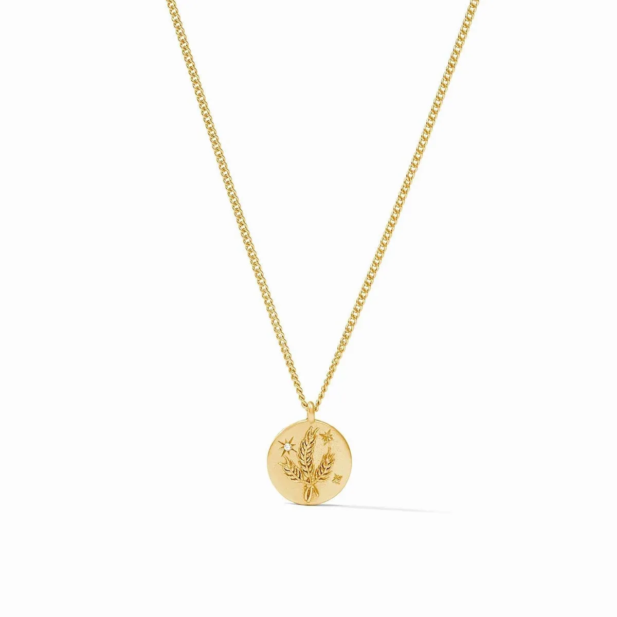 Zodiac Delicate Necklace - Virgo - Cubic Zirconia