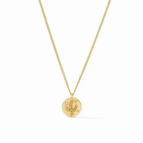 Zodiac Delicate Necklace - Virgo - Cubic Zirconia